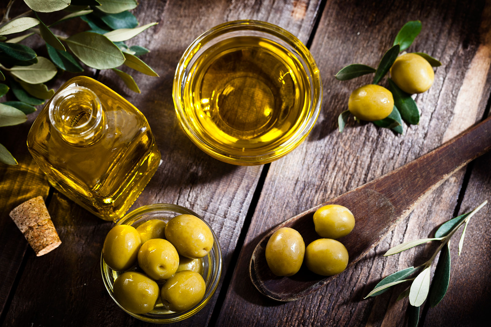 olive oil rapeseed oil