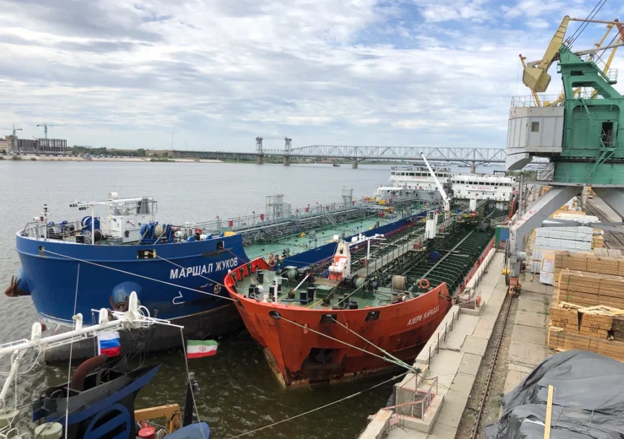 порт Астрахань груз зерна