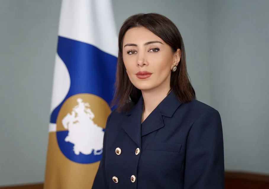 министр по промышленности и АПК ЕЭК Гоар Барсегян.